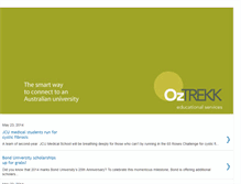 Tablet Screenshot of oztrekk.blogspot.com