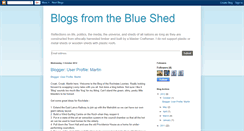 Desktop Screenshot of blogsfromtheblueshed.blogspot.com