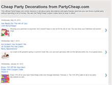 Tablet Screenshot of partycheapcom.blogspot.com