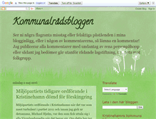 Tablet Screenshot of kommunalradsbloggen.blogspot.com