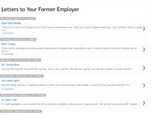 Tablet Screenshot of letterstoyourformeremployer.blogspot.com