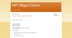 Desktop Screenshot of niitsiliguri.blogspot.com