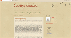Desktop Screenshot of countrycluckers.blogspot.com