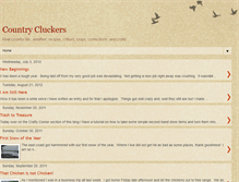 Tablet Screenshot of countrycluckers.blogspot.com