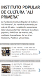 Mobile Screenshot of institutopopulardeculturaaliprimera.blogspot.com