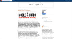 Desktop Screenshot of mobile4euros.blogspot.com