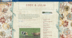 Desktop Screenshot of codyandjuliabean.blogspot.com