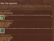 Tablet Screenshot of biketripargentina.blogspot.com