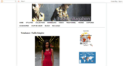 Desktop Screenshot of fashionitagabon.blogspot.com