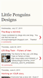 Mobile Screenshot of littlepenguinsdesigns.blogspot.com