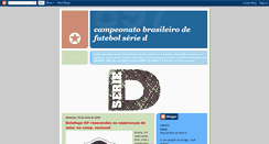 Desktop Screenshot of camp-serie-d.blogspot.com