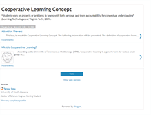Tablet Screenshot of cooperativelearningconcept.blogspot.com