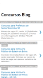 Mobile Screenshot of concursosblog.blogspot.com