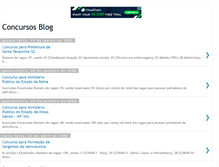 Tablet Screenshot of concursosblog.blogspot.com