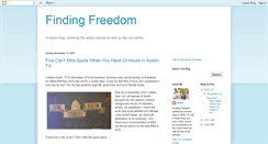 Desktop Screenshot of henryfindingfreedom.blogspot.com