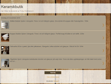 Tablet Screenshot of keramikbutik.blogspot.com