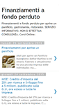 Mobile Screenshot of finanziamenti-a-fondo-perduto.blogspot.com