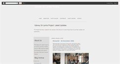Desktop Screenshot of galwaysrilanka.blogspot.com