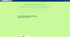 Desktop Screenshot of lospadrinosmagicostegusta.blogspot.com