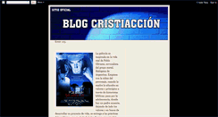 Desktop Screenshot of cristiaccion.blogspot.com