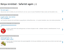 Tablet Screenshot of kenya-safari-2010.blogspot.com