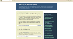 Desktop Screenshot of missouriforrichardson.blogspot.com