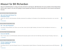 Tablet Screenshot of missouriforrichardson.blogspot.com