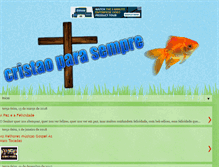 Tablet Screenshot of cristaoparasempre.blogspot.com