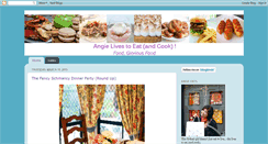 Desktop Screenshot of angielivestoeat.blogspot.com