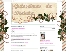 Tablet Screenshot of guloseimasdadezinha.blogspot.com