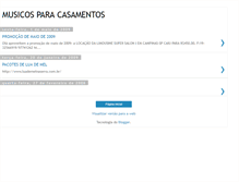 Tablet Screenshot of musicosparacasamentos.blogspot.com