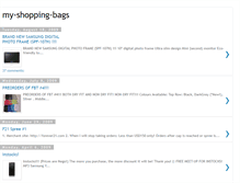 Tablet Screenshot of my-shopping-bags.blogspot.com