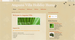 Desktop Screenshot of angsanavilla.blogspot.com