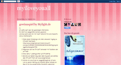 Desktop Screenshot of myiloveyouall.blogspot.com