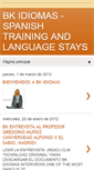 Mobile Screenshot of bkidiomassprachreisen.blogspot.com