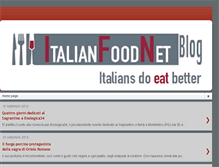 Tablet Screenshot of italianfoodnet.blogspot.com