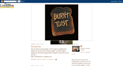 Desktop Screenshot of myburnttoast.blogspot.com