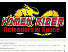 Tablet Screenshot of kamen-riders-dis.blogspot.com