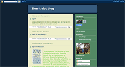 Desktop Screenshot of dorritdotblog.blogspot.com