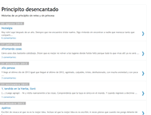 Tablet Screenshot of principitodesencantado.blogspot.com