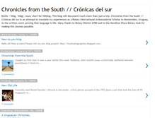 Tablet Screenshot of chroniclesfromthesouth.blogspot.com