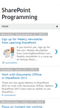 Mobile Screenshot of mysharepointwork.blogspot.com
