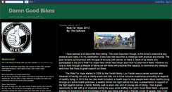 Desktop Screenshot of damngoodbikes.blogspot.com