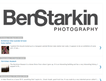 Tablet Screenshot of benstarkinphotography.blogspot.com