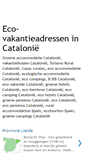 Mobile Screenshot of ecovakantiescatalonie.blogspot.com