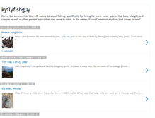 Tablet Screenshot of kyflyfishguy.blogspot.com