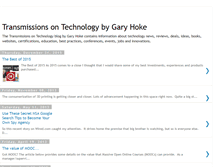 Tablet Screenshot of garyhoke.blogspot.com