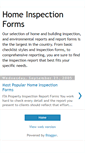 Mobile Screenshot of homeinspectionforms.blogspot.com