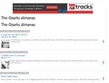 Tablet Screenshot of ozarksalmanac.blogspot.com