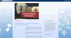Desktop Screenshot of michiganfiberfestival.blogspot.com